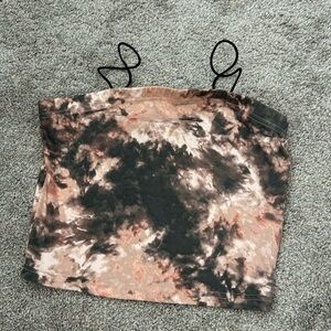 Tie dye crop